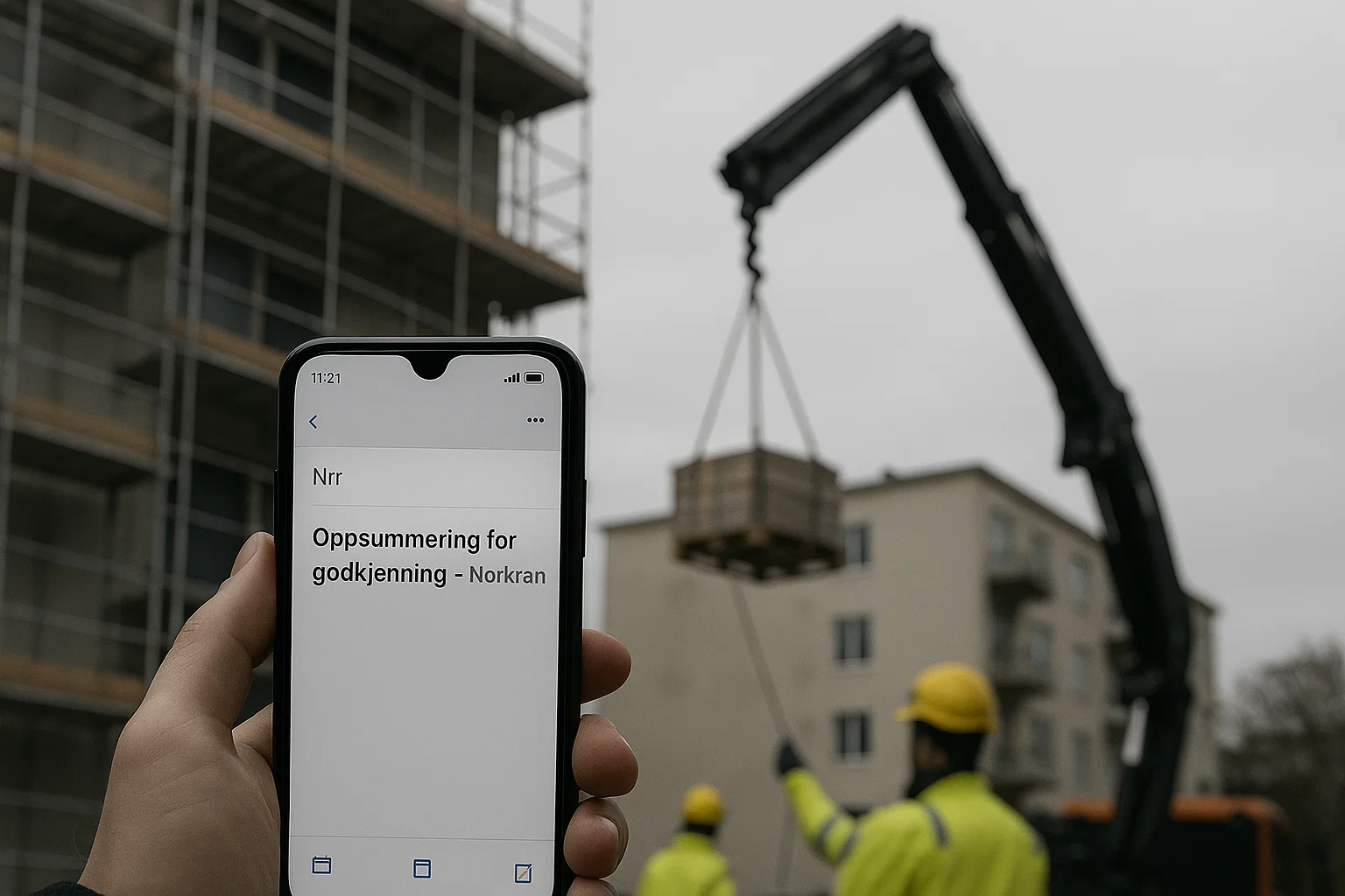NorKran – forhåndsavklaring på e-post for de som ønsker det